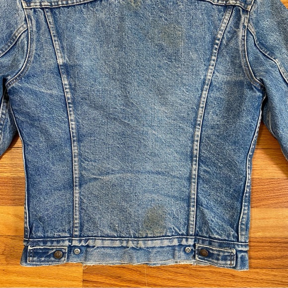 Vintage Levis Sherpa Lined Denim Jacket - Picture 7 of 7